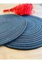 Presentation Plate Mat Jute Placemat American Service Set of 2 - 4