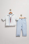 3-Piece Shirt, Printed T-Shirt, Pants Baby Boy & Kids Set