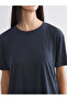 Esvab • Modern & Distinctive Zero Roba Collar Modal Blend Women's T-Shirt - 3