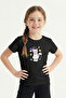 Printed Short Sleeve T-Shirt for Girls B7 - 2