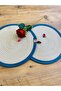 Presentation Plate Mat Jute Placemat American Service Set of 2 - 2