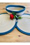 Presentation Plate Mat Jute Placemat American Serving and Basket Set 3 Pieces - 2