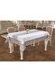 Tablecloth Cappicino Stain-Free Stain-Resistant Fabric Tablecloth Dowry Box Elena Model