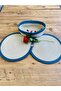 Presentation Plate Mat Jute Placemat American Serving and Basket Set 3 Pieces