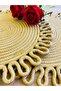 Presentation Plate Mat Jute Placemat American Service Set of 2 - 5