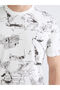 Timeless Clothing & Timeless Choices Zero Roba Collar Printed Combed Cotton Men's T-Shirt - 3