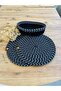 Presentation Plate Mat Jute Placemat American Serving and Basket Set 3 Pieces