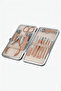13 Piece Stainless Steel Powder Manicure Set - 5