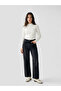 Lcw Modest Ecru Ruffled Mock Neck Women's Bodysuit - 2