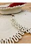 Presentation Plate Mat Jute Placemat American Serving and Basket Set 3 Pieces - 4