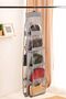 10 Pocket In-Cabinet Bag and Shoe Organizer Anthracite - 5