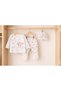 Rose Embroidered Baby Girl Newborn 3-Piece Set