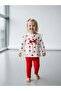 Baby Girl Heart Patterned Tights Set