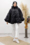 Hooded Inflatable Poncho Tsd260126 Black - 6