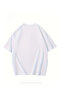 Unisex Printed Oversized White Cotton Short Sleeve Basic T-Shirt - 2