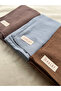 Hijab Plain Cotton Crash Shawl Set of 3 (Milky Coffee-Baby Blue-Caramel) - 4