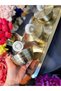 Esterhomedecor 3-Piece Metal Spice Rack with Lid and Tray in Antique Silver - 4