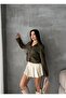 New Season Faux Suede Jacket with Pockets - 3