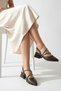 Napoli Women's Fergison Heeled Ballerina Shoes – 5 cm Heel, Casual and Office Chic 1105 - 2