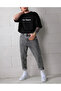 Unisex Oversized Cotton Printed Black Short Sleeve Basic T-Shirt - 2
