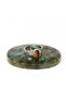 Tiger's Eye Stone Steel Ring - Does Not Tarnish
