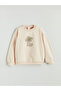 Esvab • Modern & Distinctive Zero Roba Collar Printed Baby Girl Sweatshirt and Leggings - 3