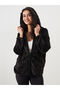 Esvab • Modern & Seçkin Hooded Plush Women's Pajama Top