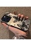 iPhone 15 Pro Max Compatible Butterfly Pattern Printed Shock-Absorbing Phone Case Mk01A - 4