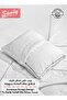 واقي وسادة فاخر مقاوم للماء من اللاتكس، طقم من قطعتين، المقاس: 50 × 75 سم - 3