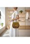 Authentic Shoulder Bag with Ethnic Patterns and Suede Texture