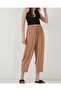 6591 woven baggy pants - camel - 3