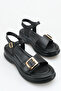 Women's Lightweight Buckled Casual Stylish and Comfortable Sandals