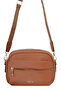 Wonderful Satin Fabric Crossbody Bag Taba