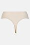 Essentials By Women 5 Pieces Solid Hi-Waist Thong Panties, Multicolor - 3