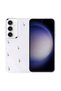 Galaxy S23 Fe Case Airbag Design Silvery Transparent Pole Cover - 6