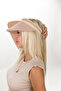 Straw Hat Sun Visor Half Moon Straw Sports Hat - Summer, Natural, Sea and Beach Style Hat - 3