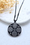 Allah Word Ayetel Kursi & Solomon's Sealed Prayer 60cm Rolo Chain 316L Stainless Steel Necklace