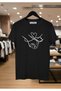 Play Wear Unisex Bol Kalıpson 14 February Forever Cap Hand in Hand Crew Neck Printed T-Shirt