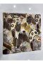 Brown Brush Collection Floş Viscose Scarf 100 X 100 cm - 2