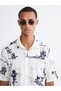 Unique Products from Freezen Store I Standart Fit Short Sleeve Embroidered Men's Shirt - 3