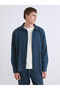 Esvab • Modern & Distinctive Standard Fit Long Sleeve Linen Look Men's Shirt - 2