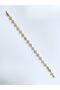 Stone-Encrusted Big Clover Waterway Bracelet - 4