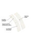"Lace Front Support" Double Sided Tapes Stickers Adhesive for Hair -yellow mini -72PCS x 1 Bag - 3