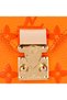Orange Card Holder Strap Phone Case Dk382 iPhone 17 Pro - 5