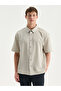 Comfortable Fit Short Sleeve Men's Shirt