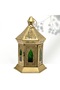 Arabic Lantern mini Green– Ramadan Lanterns Fanoos Candle Holder Lantern for Eid Gift, Majlis.