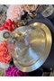 Esterhomedecor Metal Cake Pan with Glass Lid - 8