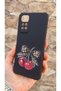 Redmi̇ Note 11/11S Compatible Cherry Bow Leopard Patterned Silicone Shock Absorbing Classic Rubber Case - 4