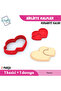 Hearts Together - Valentine's Day |   Cookies - Sugar Dough - Play Dough Mold Set
