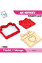 Love Gift 2 - Valentine's Day |   Cookies - Sugar Dough - Play Dough Mold Set